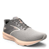 Peltz Shoes  Women's Brooks Launch 10 Running Shoe Grey/Peach 120398 1B 179