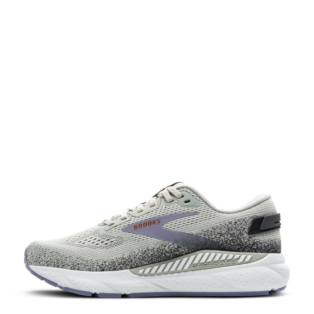 Women's Brooks Ariel GTS 24 Running Shoe MERCURY/EBONY/SWEET LAVENDER 120414 1B 080