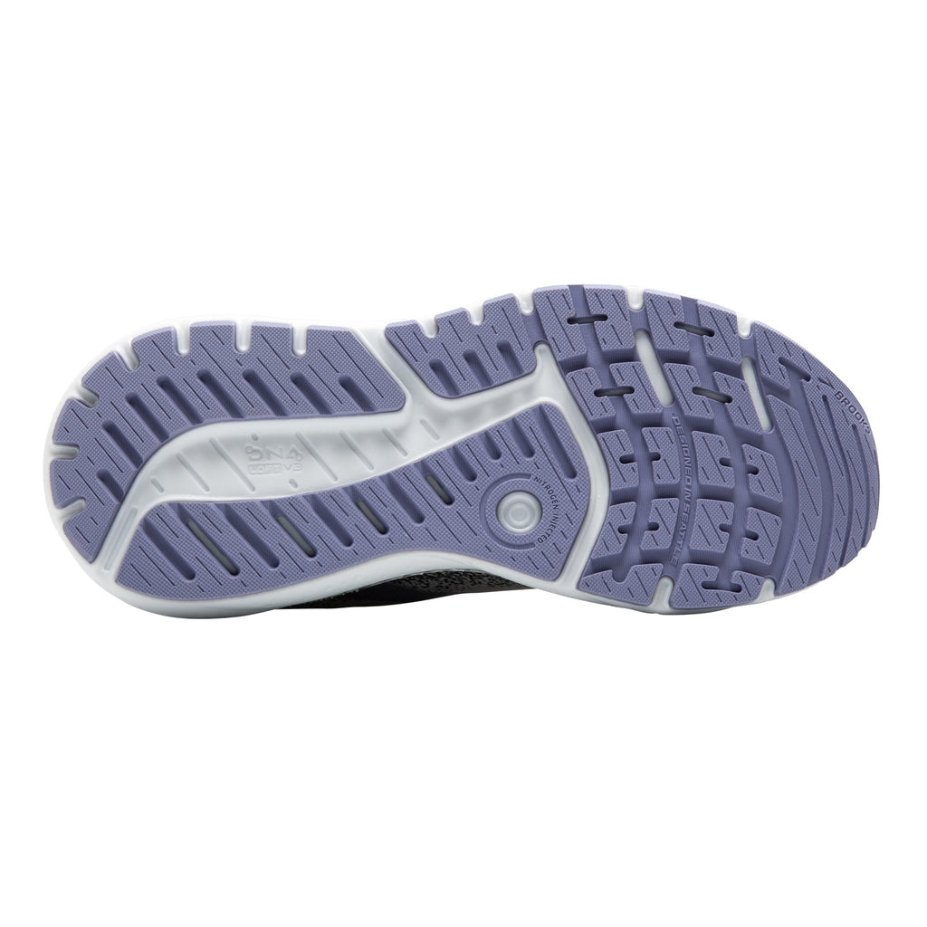 Women's Brooks Ariel GTS 24 Running Shoe MERCURY/EBONY/SWEET LAVENDER 120414 1B 080