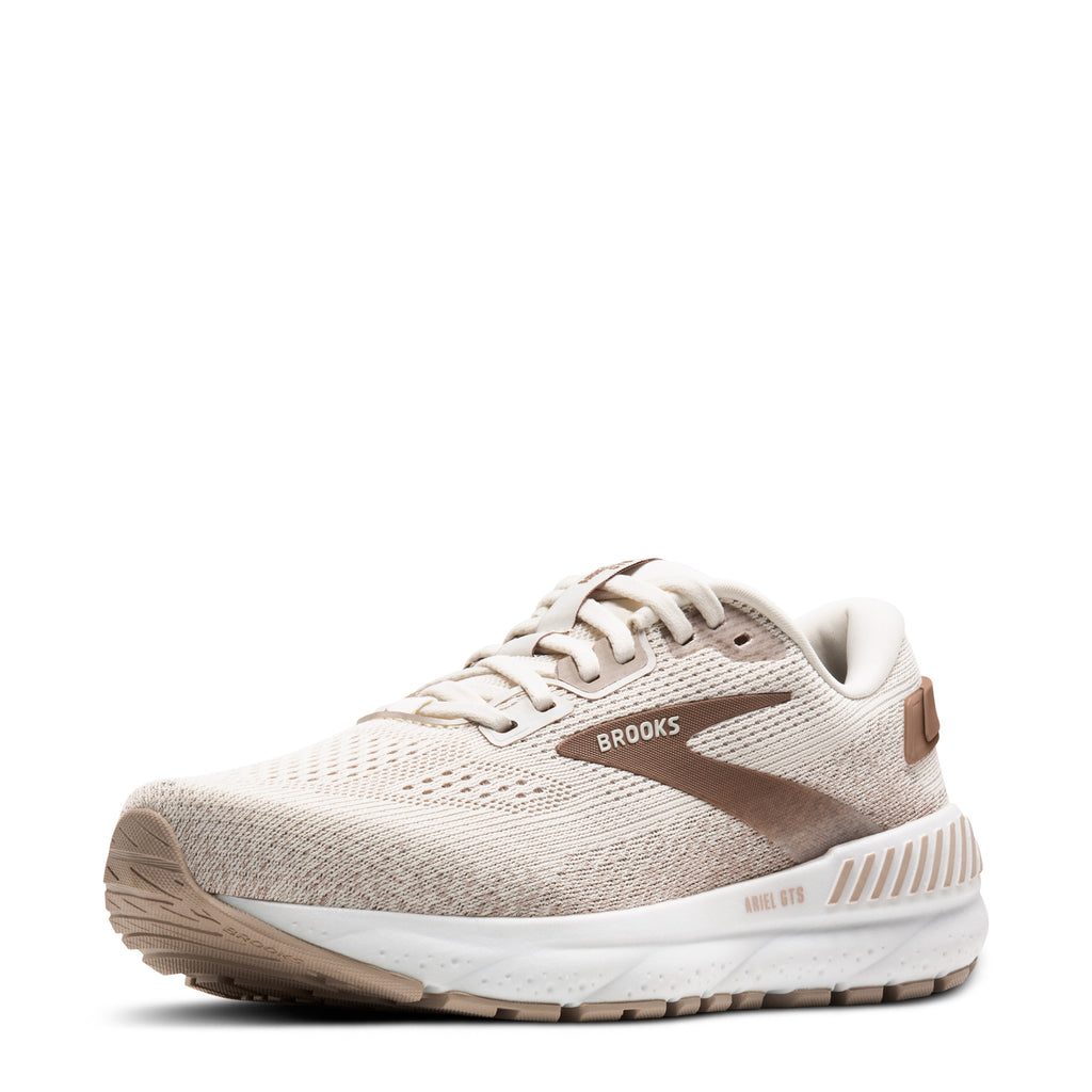 Women's Brooks Ariel GTS 24 Running Shoe COCONUT/CHATEAU/PORTABELLA 120414 1B 135