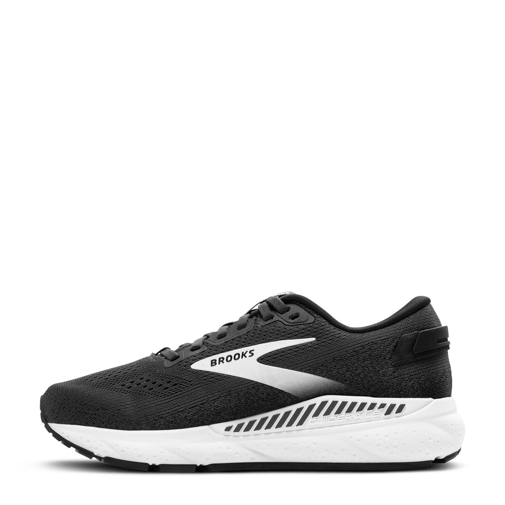 Women's Brooks Ariel GTS 24 Running Shoe - Wide Width EBONY/BLACK/WHITE 120414 1D 016