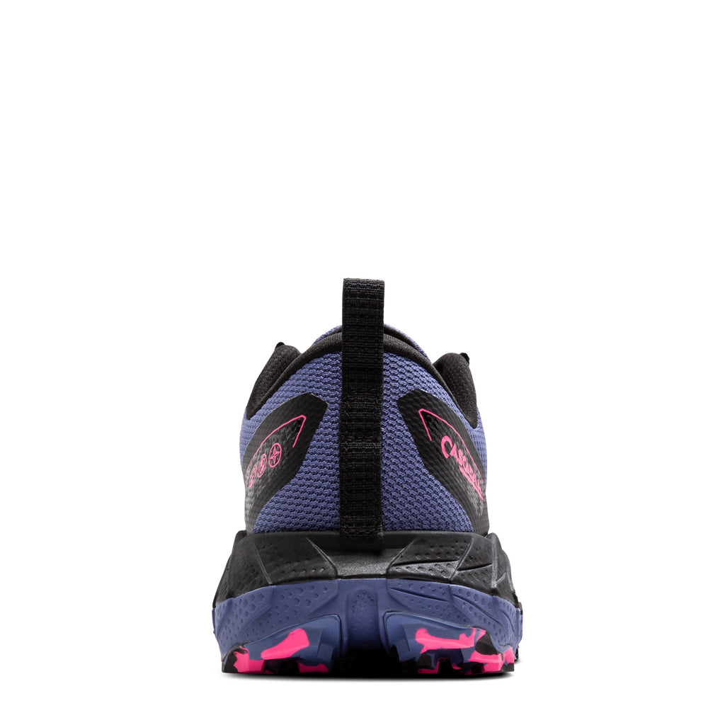 Women's Brooks Cascadia 18 GTX Trail Running Shoe GREY BLUE/BLACK/PINK 120415 1B 464