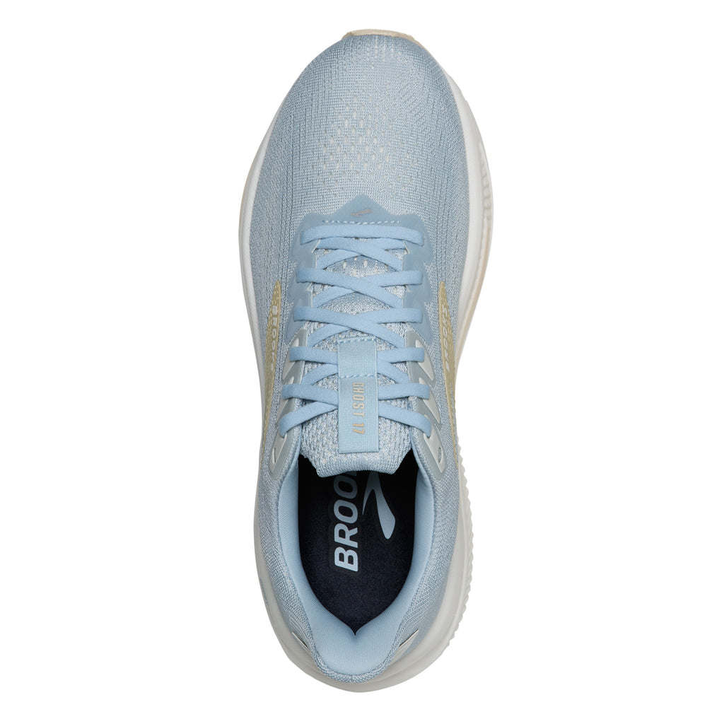 Women's Brooks Ghost 17 Running Shoe SKYWAY/ COCONUT 120431 1B 431