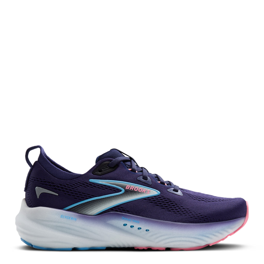 Women's Brooks Glycerin 22 Running Shoe Blue Ribbon/Peacoat/Dianthus 120434 1B 429
