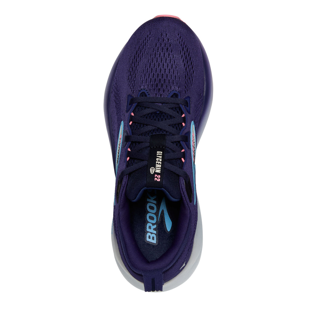 Women's Brooks, Glycerin 22 Running Shoe - Extra Wide Width