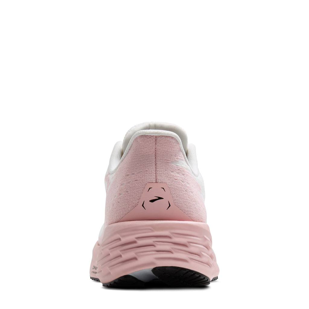 Women's Brooks Launch 11 Running Shoe White/Gold/Pink 120439 1B 164