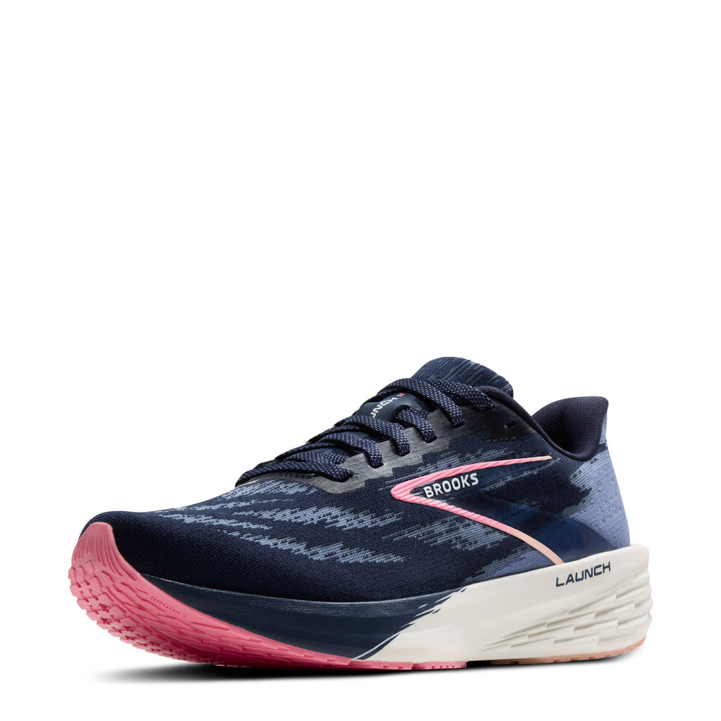 Women's Brooks Launch 11 Running Shoe PEACOAT 120439 1B 483