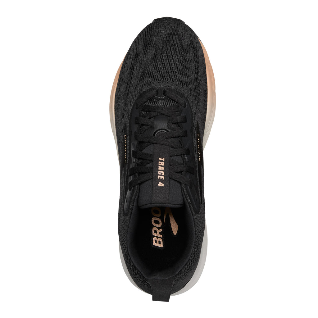Women's Brooks Trace 4 Running Shoe EBONY/BLACK/WHITE 120441 1B 037