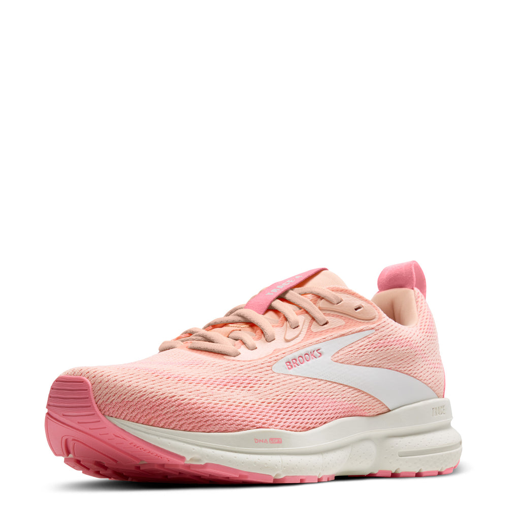 Women's Brooks Trace 4 Running Shoe TROPICAL PEACH 120441 1B 647