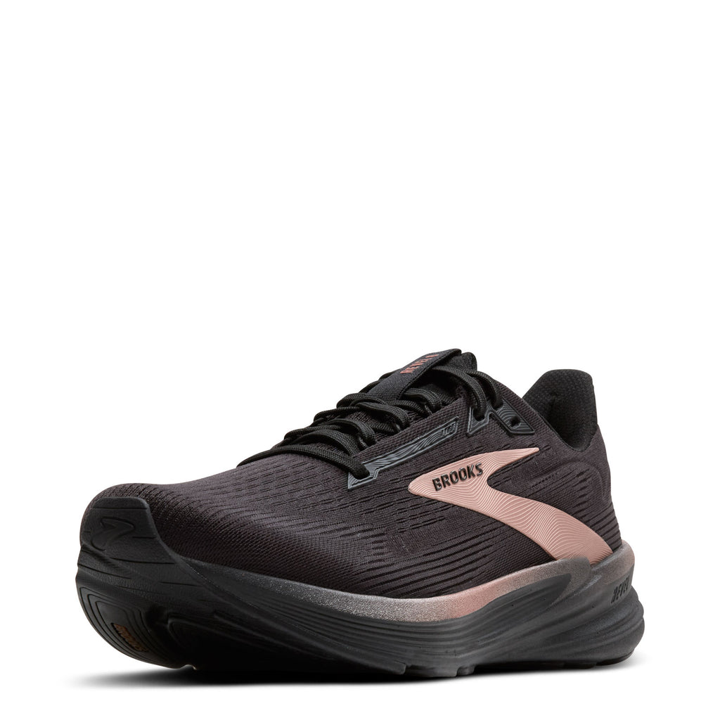Women's Brooks Revel 8 Running Shoe BLACK ROSE GOLD 120456 1B 043