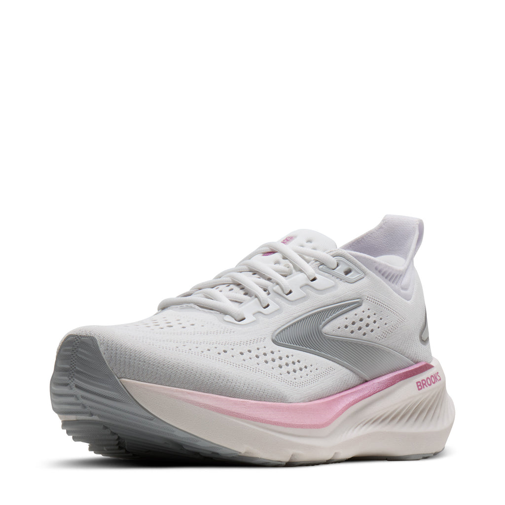 Women's Brooks Glycerin 23 Running Shoe WHITE HARBOR MIST 120465 1B 133