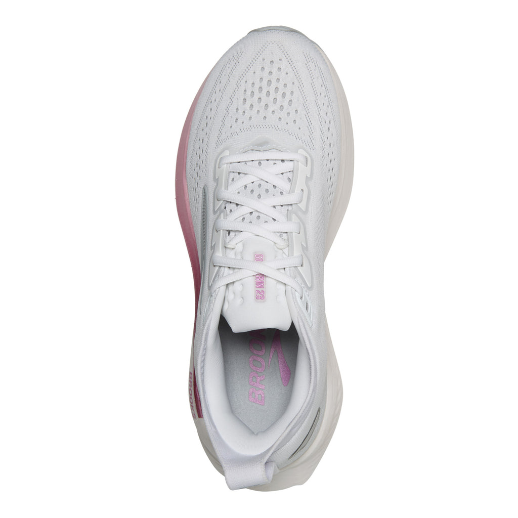 Women's Brooks Glycerin 23 Running Shoe WHITE HARBOR MIST 120465 1B 133