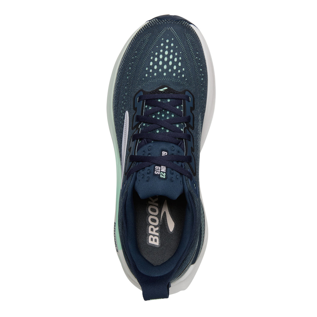 Women's Brooks Glycerin GTS 23 Running Shoe - Extra Wide Width SPELLBOUND 120492 2E 453