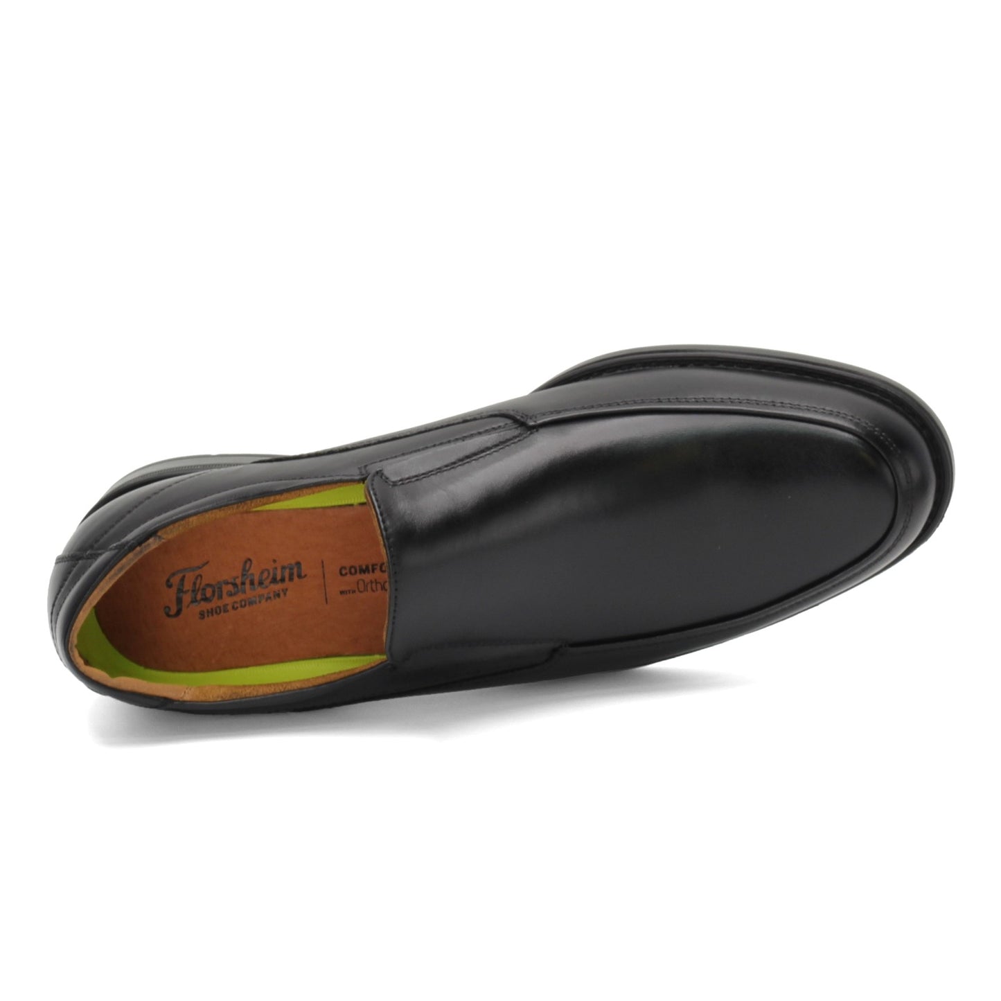 Peltz Shoes  Men's Florsheim Midtown Loafer BLACK 12137-001