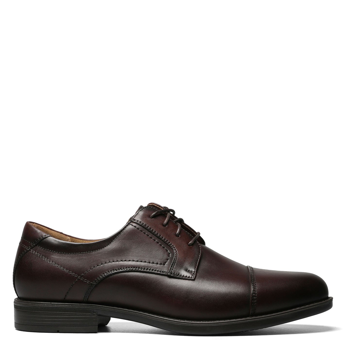 Peltz Shoes  Men's Florsheim Midtown Cap Toe Oxford BROWN 12138-200