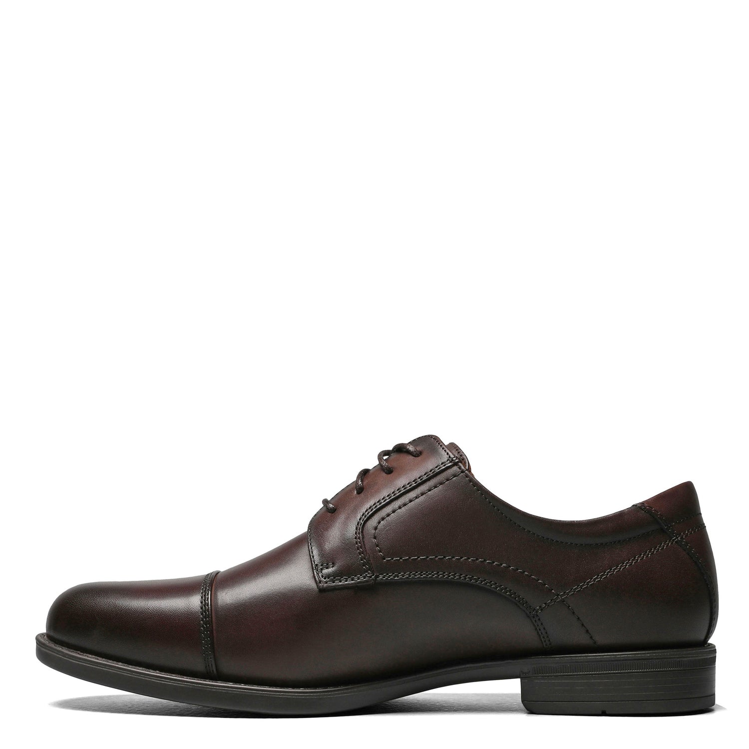 Peltz Shoes  Men's Florsheim Midtown Cap Toe Oxford BROWN 12138-200