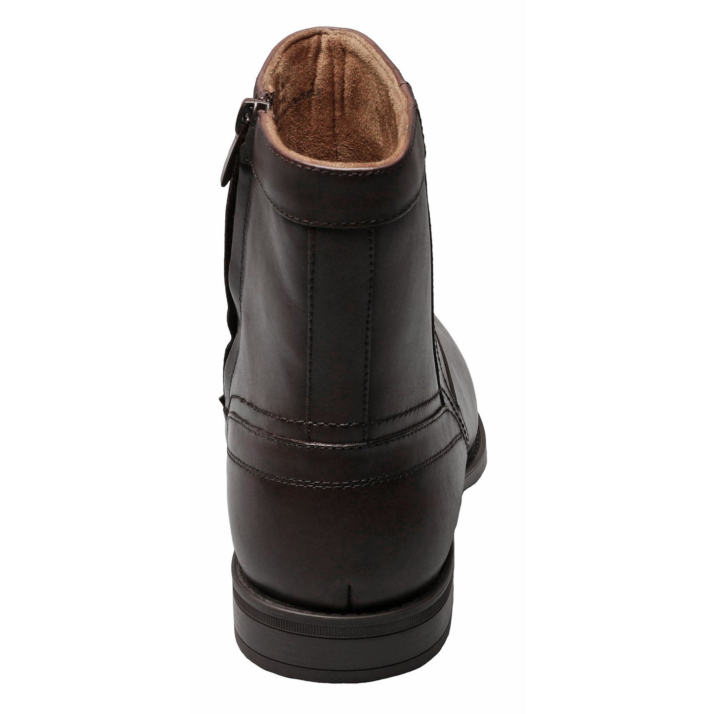Peltz Shoes  Men's Florsheim Midtown Plain Toe Boot BROWN 12140-200