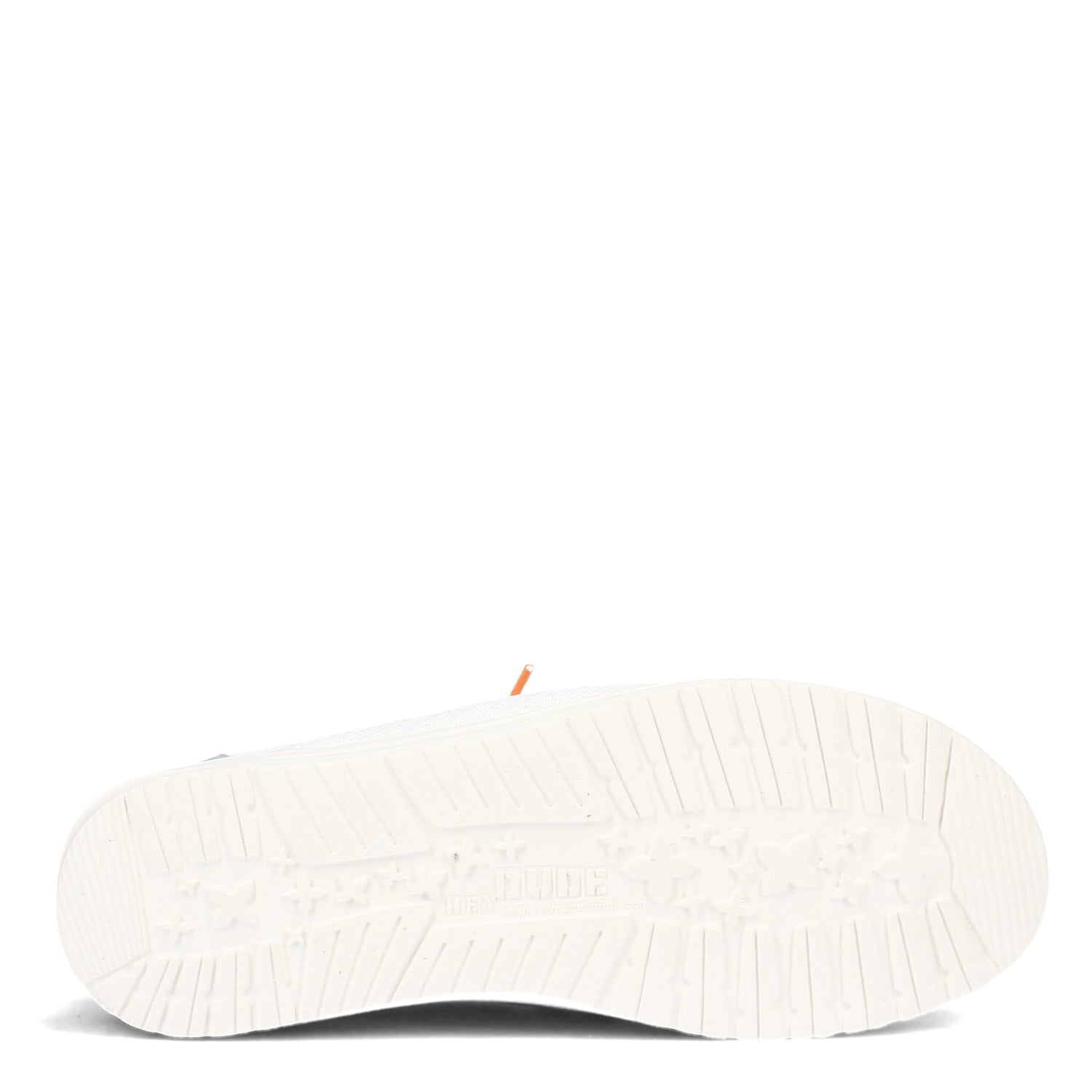 Peltz Shoes  Women's Hey Dude Wendy Boho Slip-On WHITE CROCHET 121410164