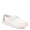 Peltz Shoes  Women's Hey Dude Wendy Slip-On WHITE AZTEC 121410204