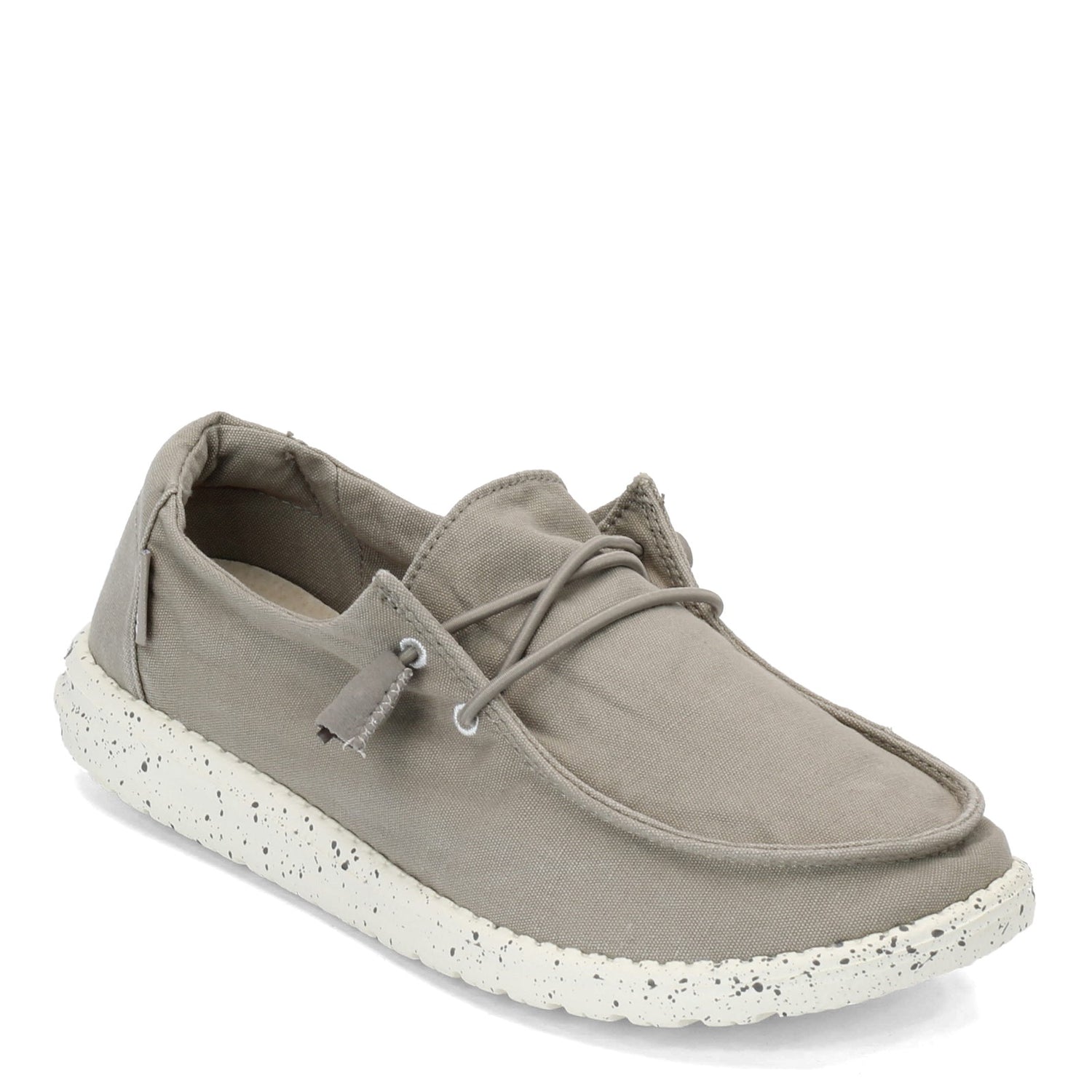 Peltz Shoes  Women's Hey Dude Wendy Slip-On GRAY 121413000