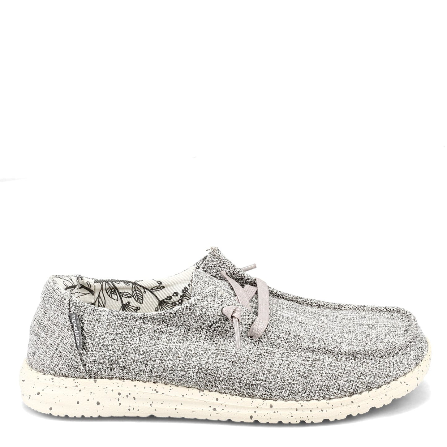 Peltz Shoes  Women's Hey Dude Wendy Slip-On IRON GREY 121533901