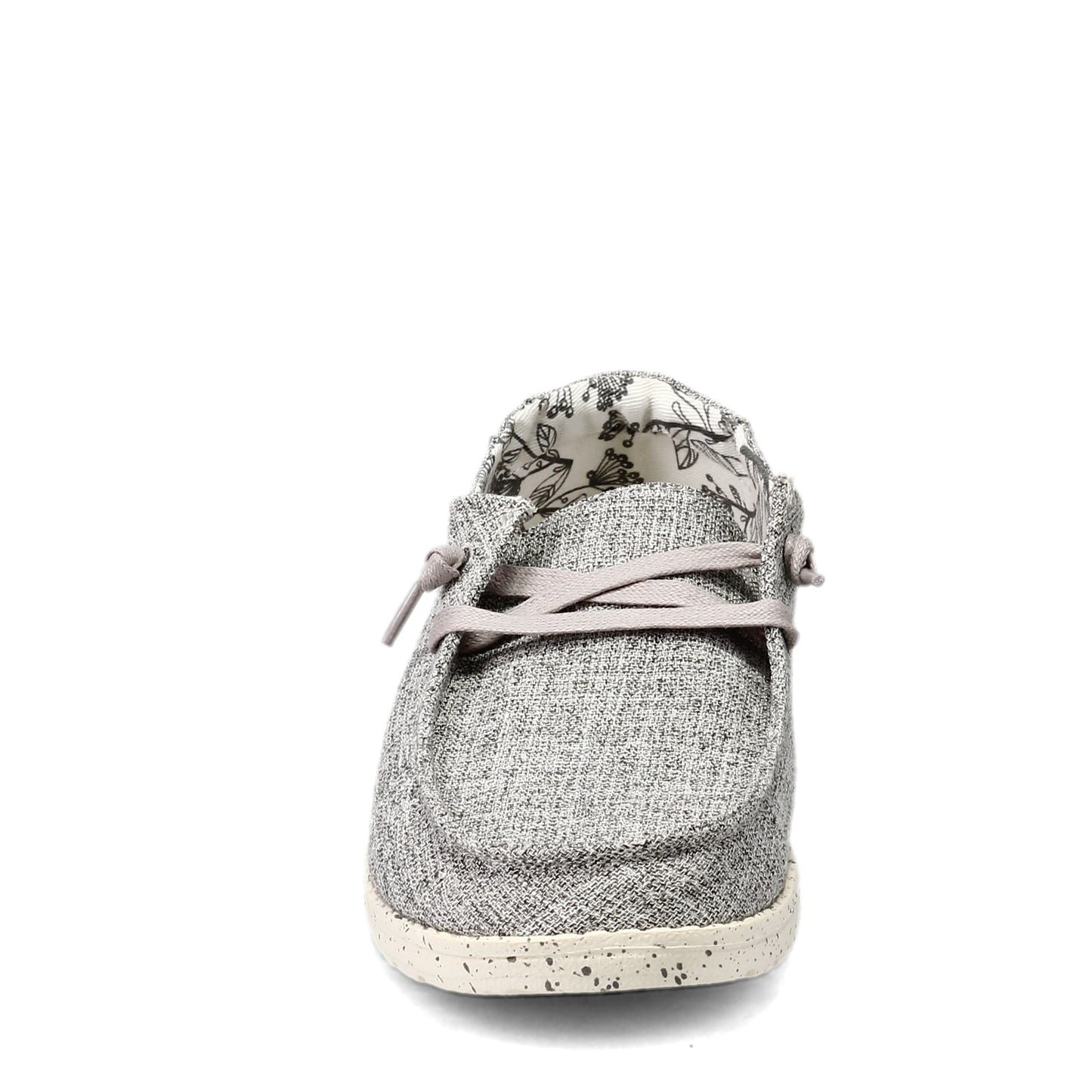 Peltz Shoes  Women's Hey Dude Wendy Slip-On IRON GREY 121533901