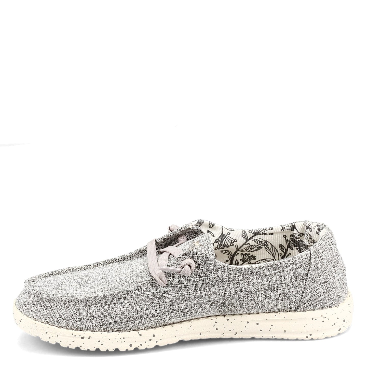 Peltz Shoes  Women's Hey Dude Wendy Slip-On IRON GREY 121533901