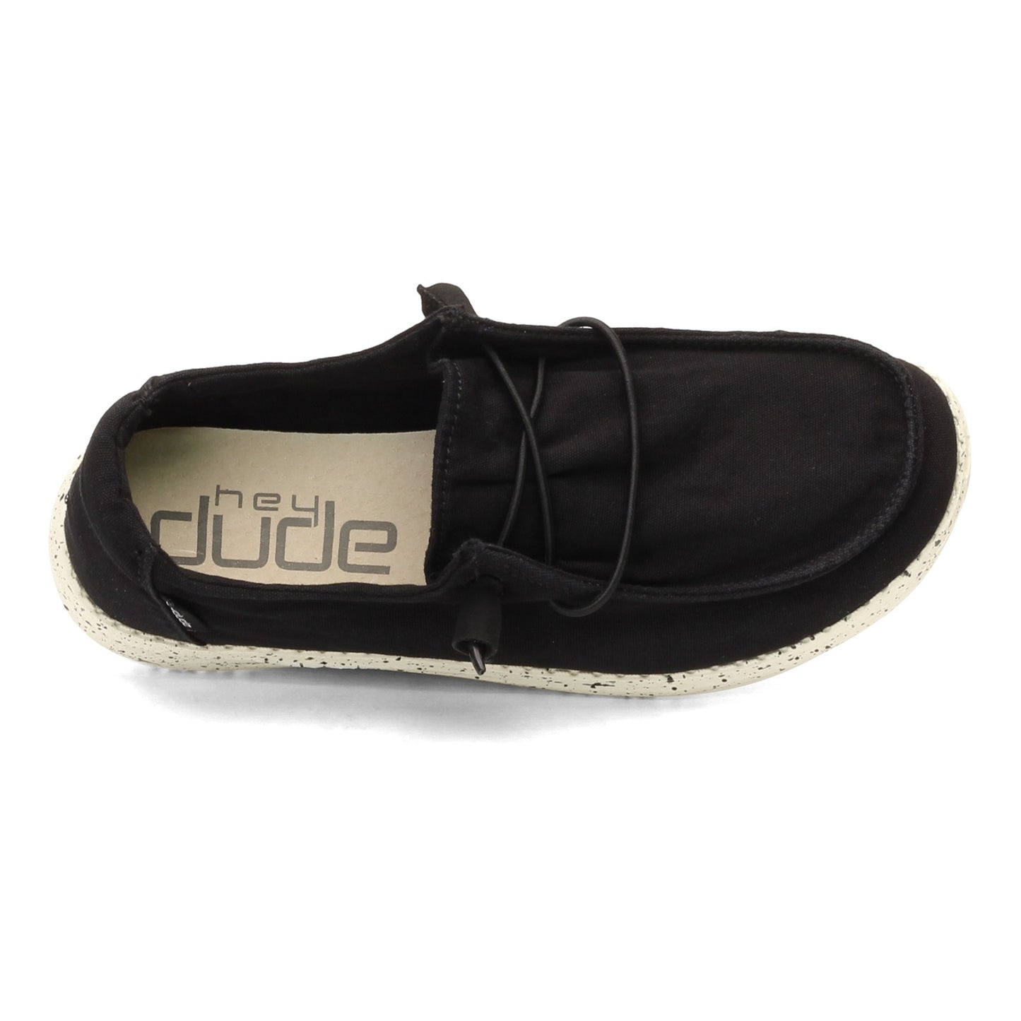 Peltz Shoes  Women's Hey Dude Wendy Slip-On BLACK 121704900