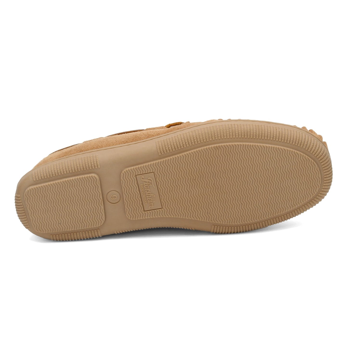 Peltz Shoes  Men's Florsheim Cozzy Moc Toe Slipper SAND 12184-269