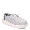 Peltz Shoes  Women's Hey Dude Wendy Rise Slip-On STONE WHITE 121940705