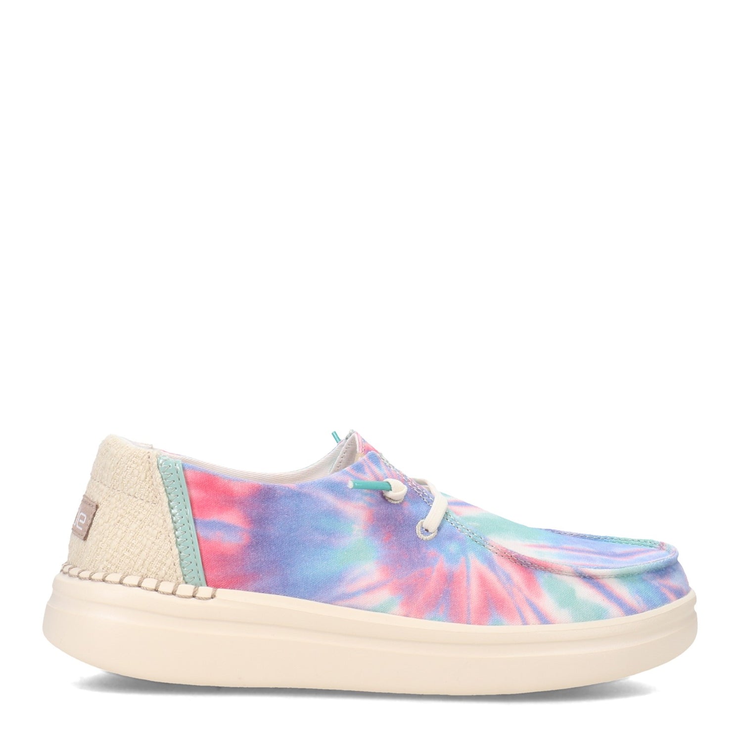 Peltz Shoes  Women's Hey Dude Wendy Rise Slip-On TIE DYE 121949862