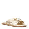 Peltz Shoes  Women's J/Slides Yaya Sandal GOLD 121AL1389-GOLD