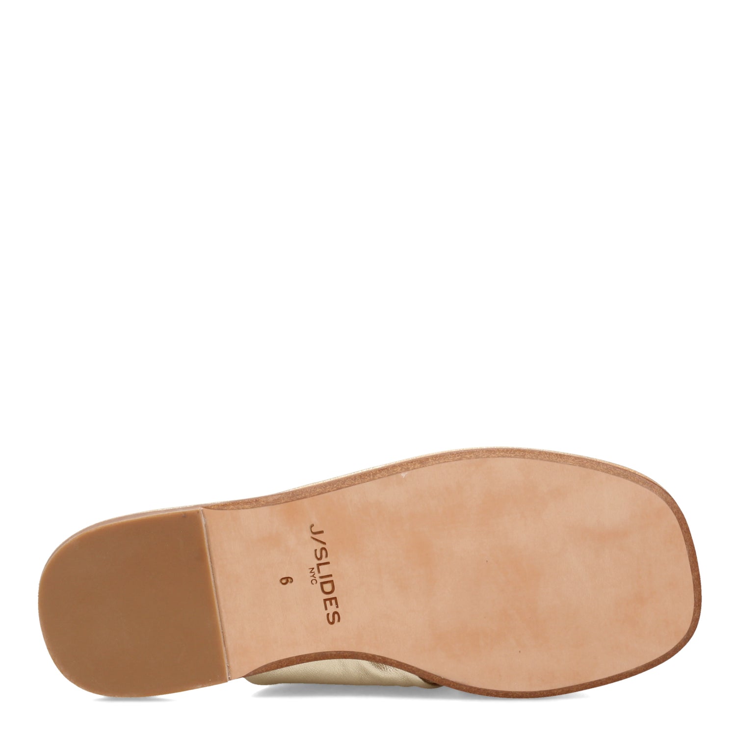 Peltz Shoes  Women's J/Slides Yaya Sandal GOLD 121AL1389-GOLD