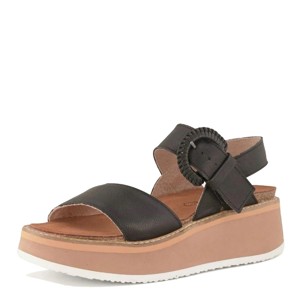 Women's Naot Crepe Sandal BLACK 124100-BA6
