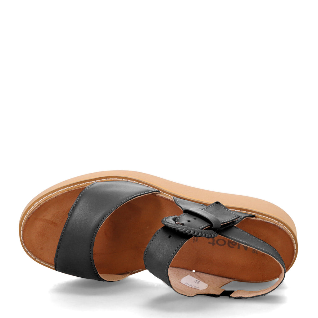 Women's Naot Crepe Sandal BLACK 124100-BA6