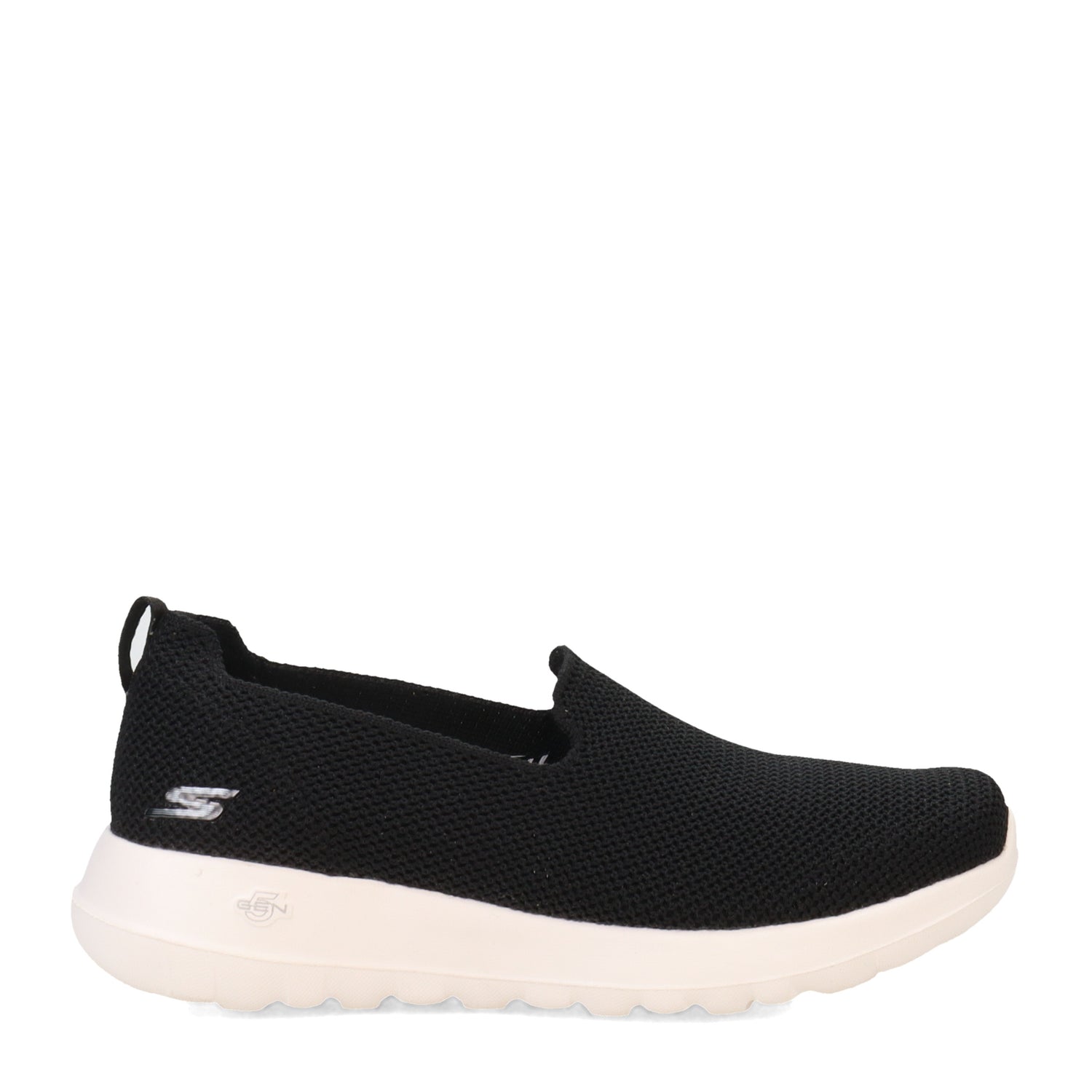 Peltz Shoes  Women's Skechers GOwalk Joy - Sensational Day Slip-On Black/White 124187-BKW
