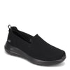 Peltz Shoes  Women's Skechers GOwalk Joy - Sensational Day Slip-On - Wide Width BLACK 124187W-BBK