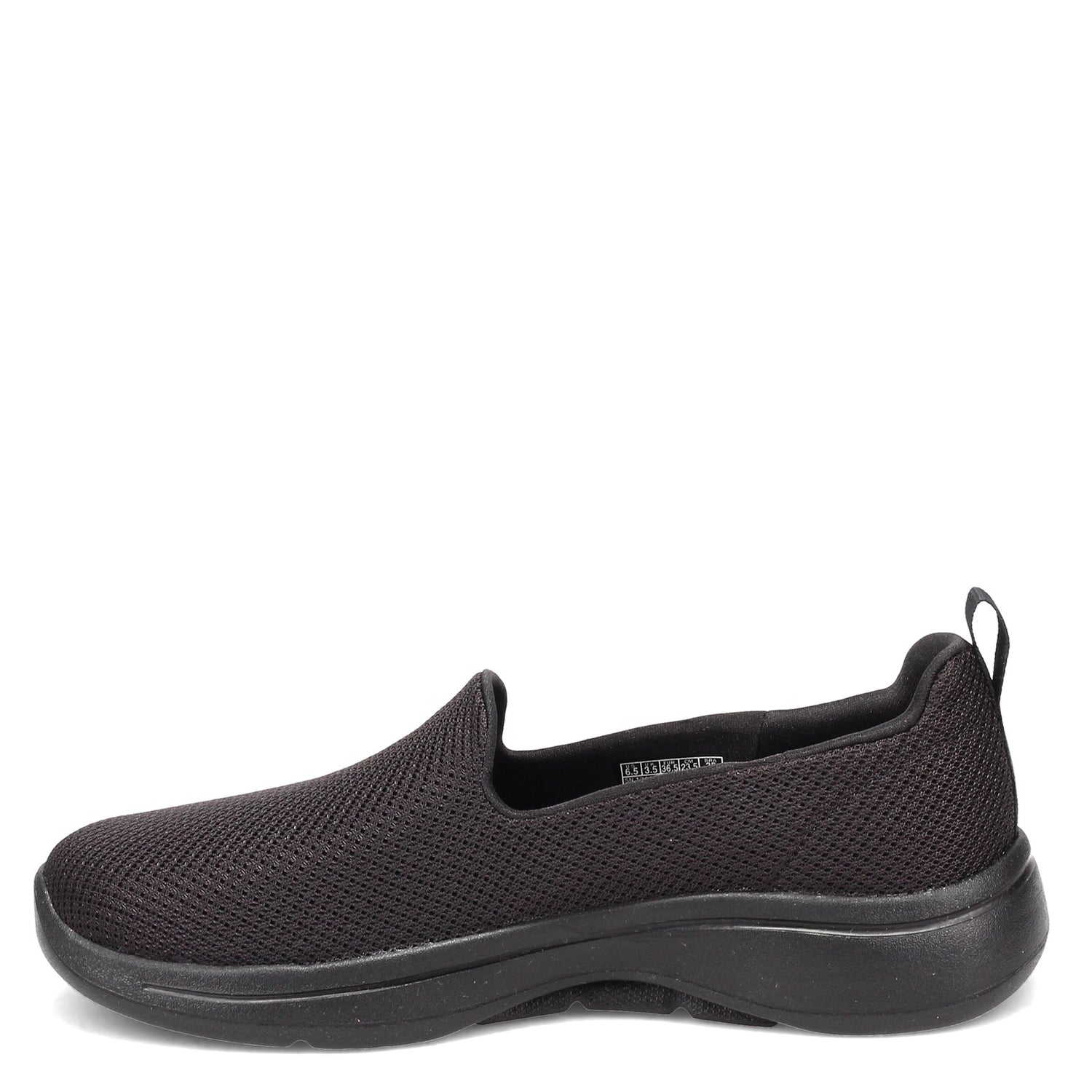 Peltz Shoes  Women's Skechers GOwalk Arch Fit - Grateful Slip-On BLACK BLACK 124401-BBK