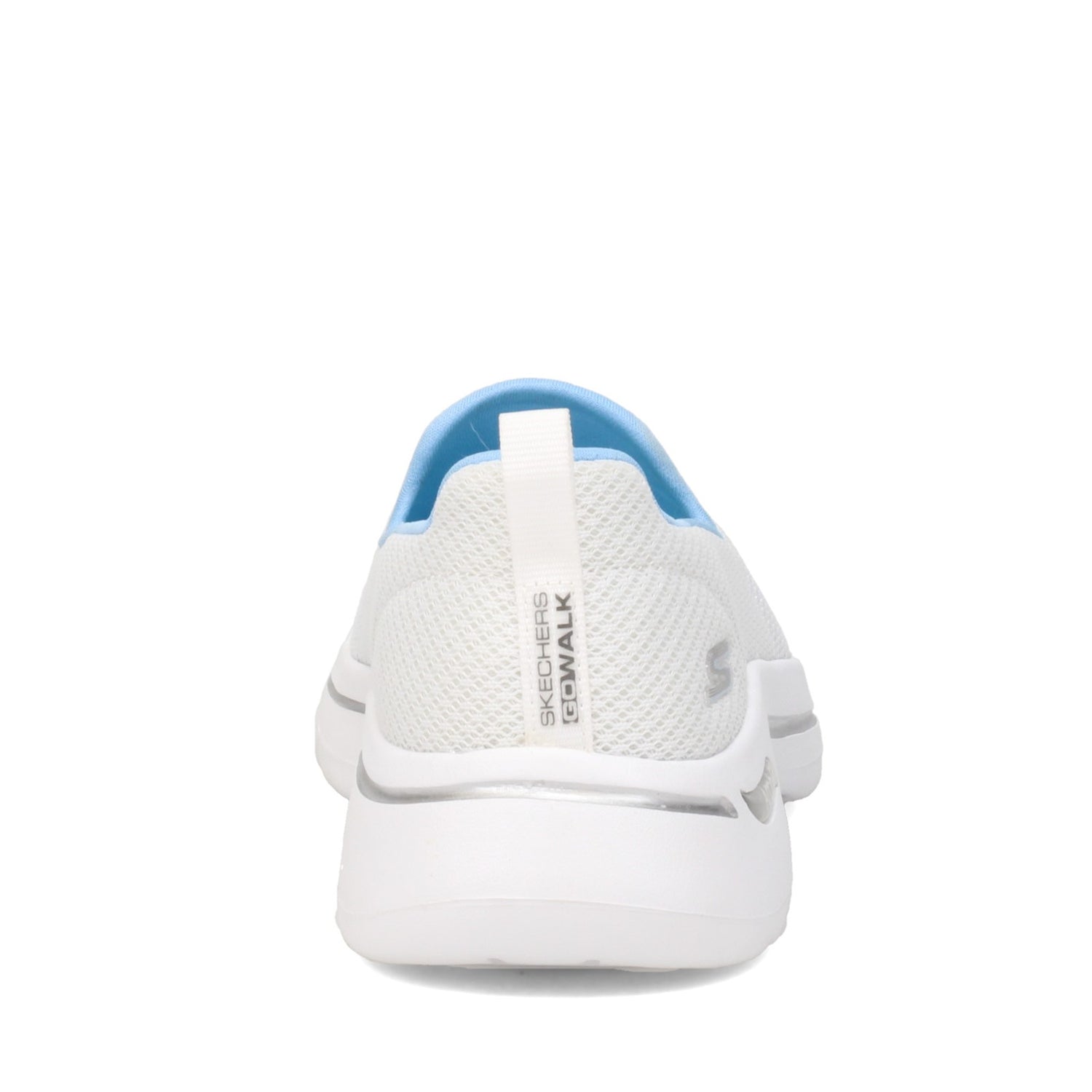 Peltz Shoes  Women's Skechers GOwalk Arch Fit - Grateful Slip-On WHITE 124401-WLBL