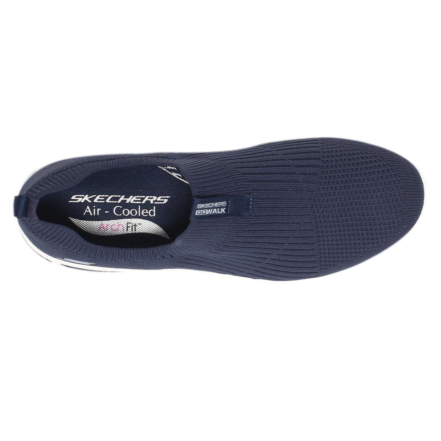Peltz Shoes  Women's Skechers GOwalk Arch Fit - Iconic Slip-On NAVY 124409-NVY