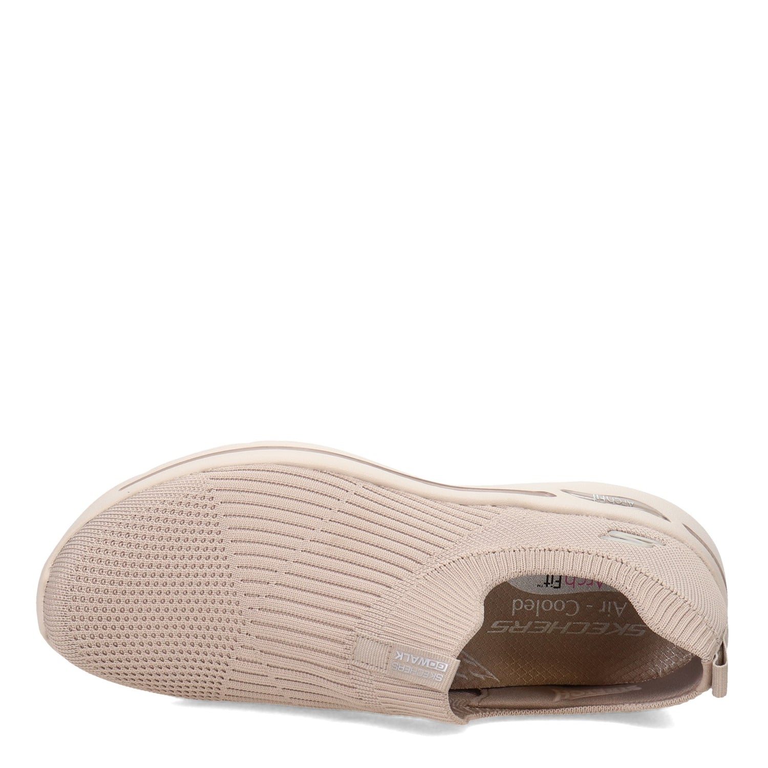 Peltz Shoes  Women's Skechers GOwalk Arch Fit - Iconic Slip-On TAUPE 124409-TPE