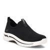 Peltz Shoes  Women's Skechers GOwalk Arch Fit - Iconic Slip-On - Wide Width BLACK 124409W-BLK