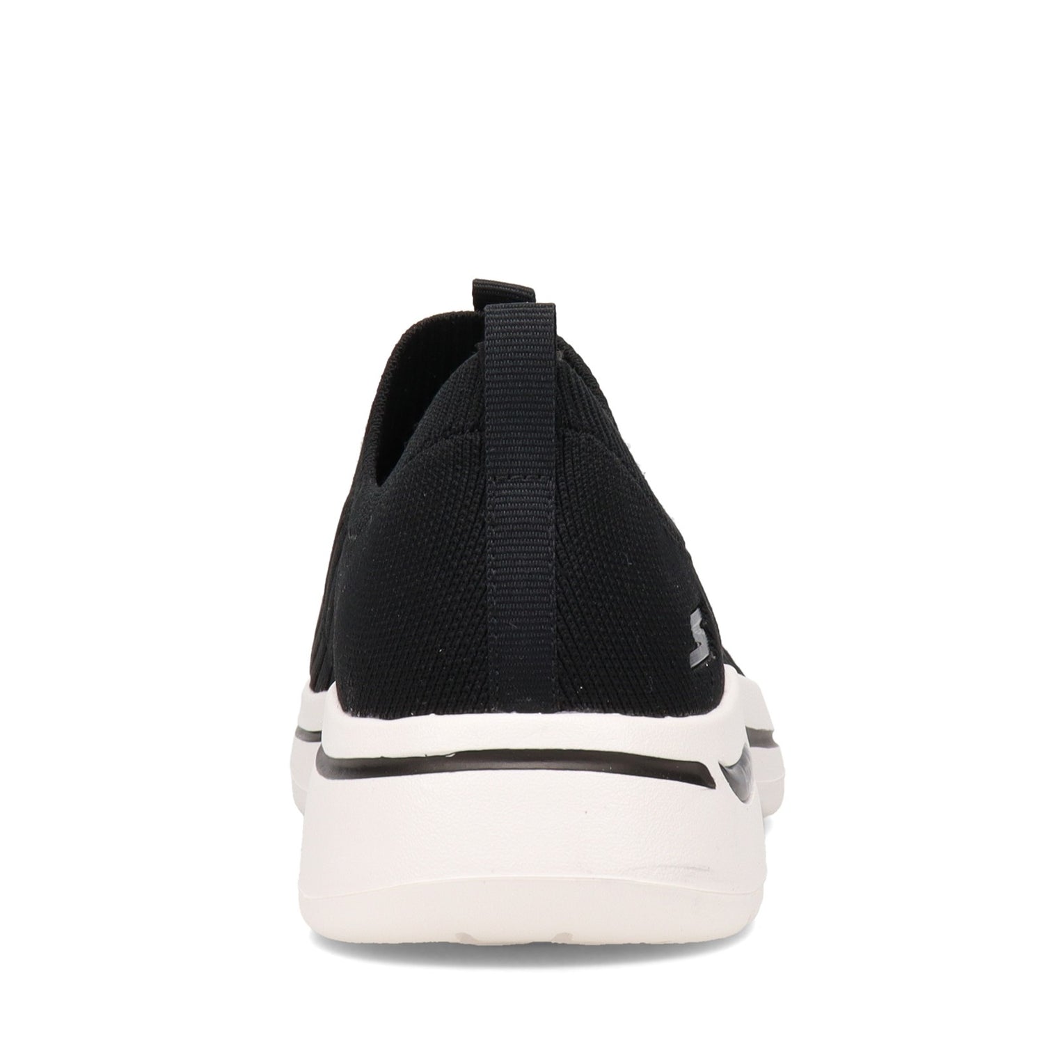 Peltz Shoes  Women's Skechers GOwalk Arch Fit - Iconic Slip-On - Wide Width BLACK 124409W-BLK