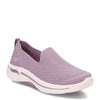 Peltz Shoes  Women's Skechers GO WALK Arch Fit Delora Slip-On MAUVE 124418-MVE