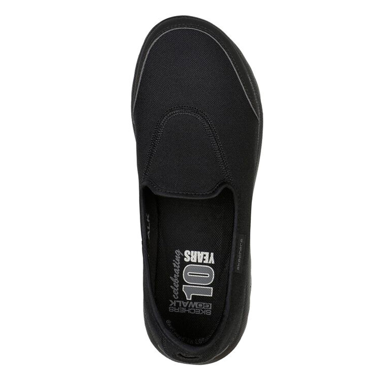 Peltz Shoes  Women's Skechers GO WALK Classic - Ideal Sunset Slip-On BLACK 124464-BBK