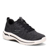Peltz Shoes  Women's Skechers GOwalk Arch Fit - Moon Shadows Sneaker BLACK 124485-BKW