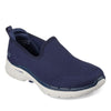 Peltz Shoes  Women's Skechers GOwalk 6 - Clear Virtue Slip-On NAVY 124505-NVY