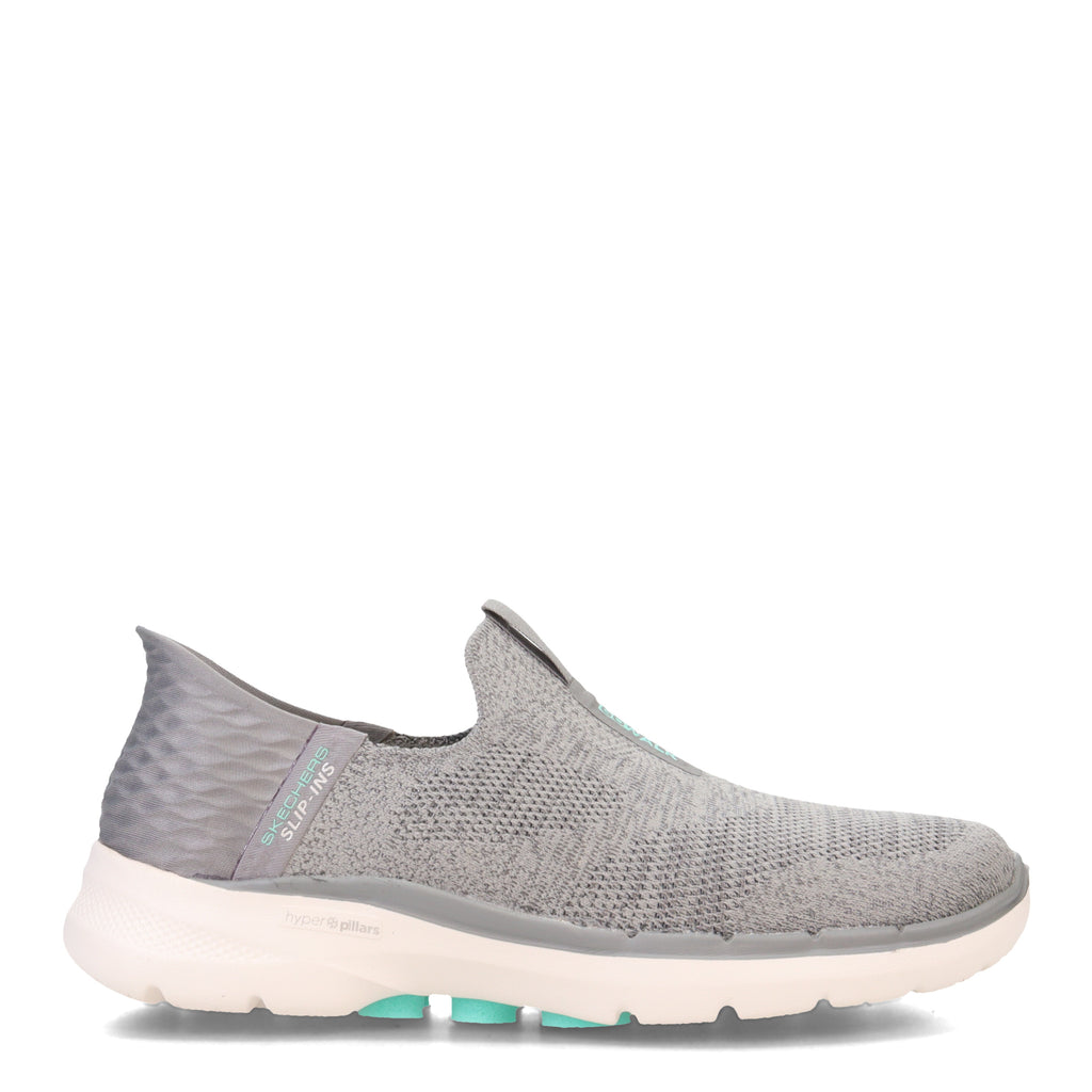 Women's Skechers Slip-ins: GO WALK 6 - Fabulous View Sneaker GREY 124569-GRY