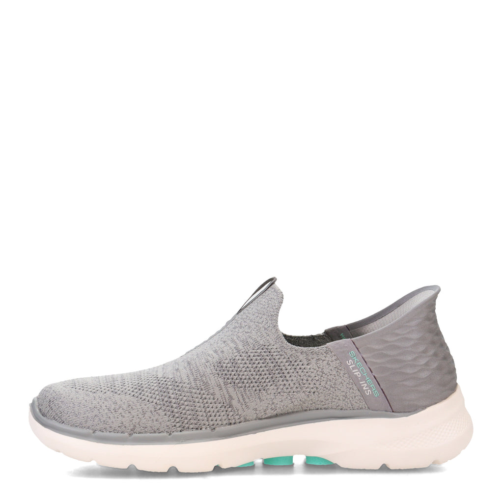Women's Skechers Slip-ins: GO WALK 6 - Fabulous View Sneaker GREY 124569-GRY