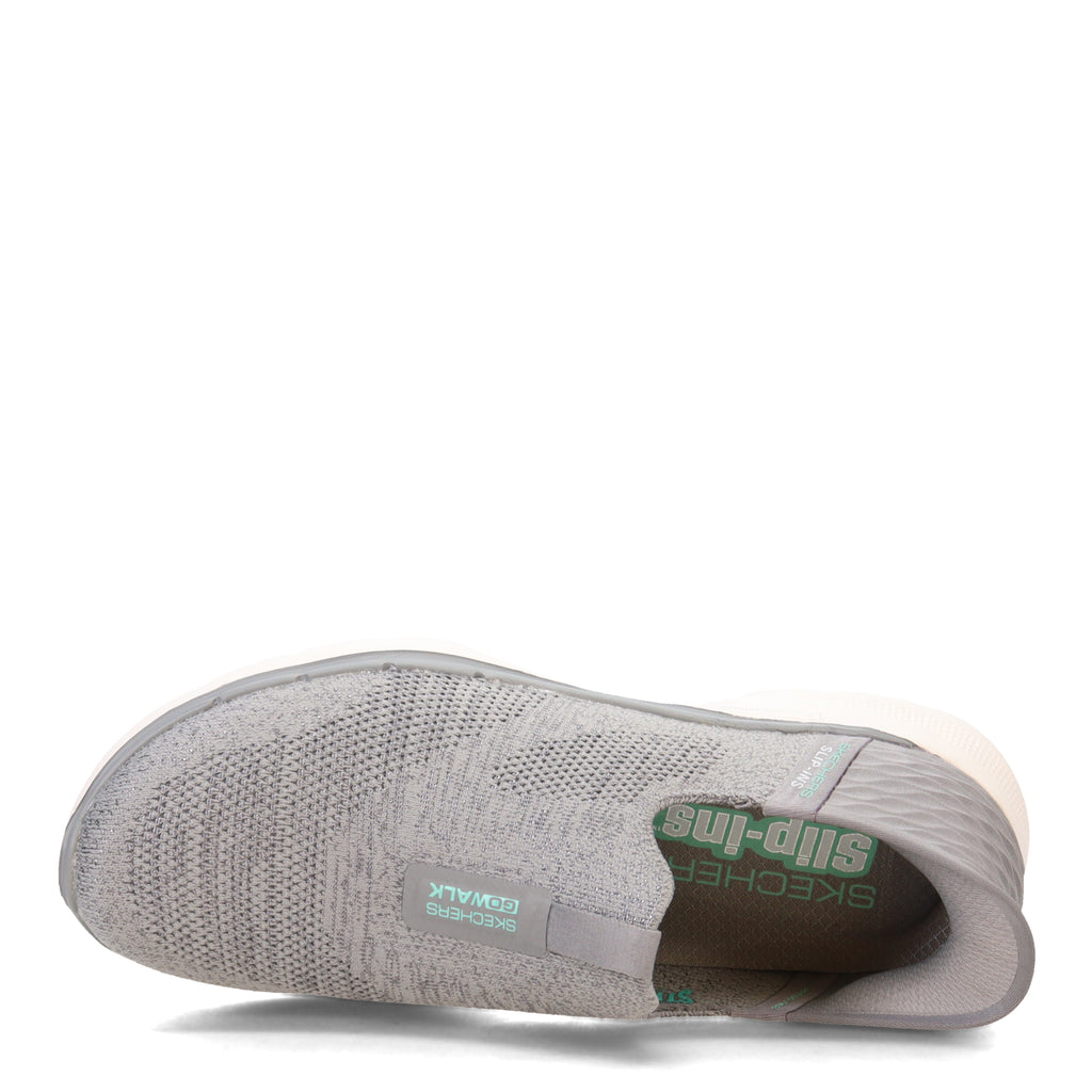 Women's Skechers Slip-ins: GO WALK 6 - Fabulous View Sneaker GREY 124569-GRY